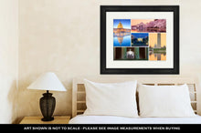 Load image into Gallery viewer, Framed Print, Washington Dc Famous Landmarks Picture Collage - Beijooo