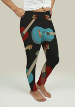 Carregar imagem no visualizador da galeria, Leggings with Guitars - Beijooo