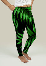 Load image into Gallery viewer, Leggings with Tropical Leaves - Beijooo