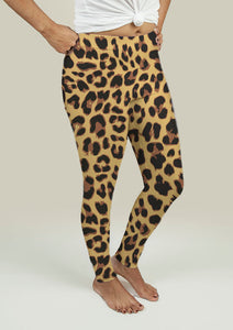 Leggings with Leopard Print - Beijooo