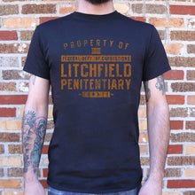 Load image into Gallery viewer, Property Of Litchfield Penitentiary T-Shirt T-Shirt (Mens) - Beijooo