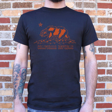 Metal California T-Shirt (Mens) - Beijooo