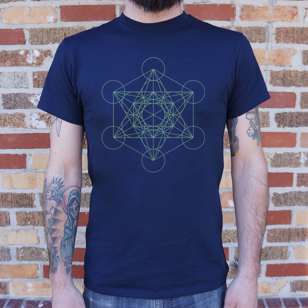 Metatron's Cube Diagram T-Shirt (Mens) - Beijooo