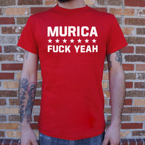 Murica Fuck Yeah T-Shirt (Mens) - Beijooo