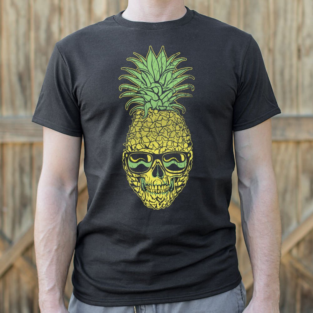Pineapple Skull T-Shirt (Mens) - Beijooo