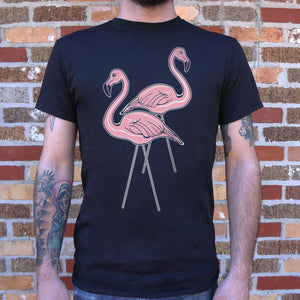 Pink Flamingos T-Shirt (Mens) - Beijooo