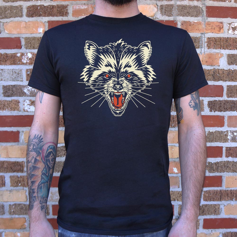 Raccoon Rage T-Shirt (Mens) - Beijooo