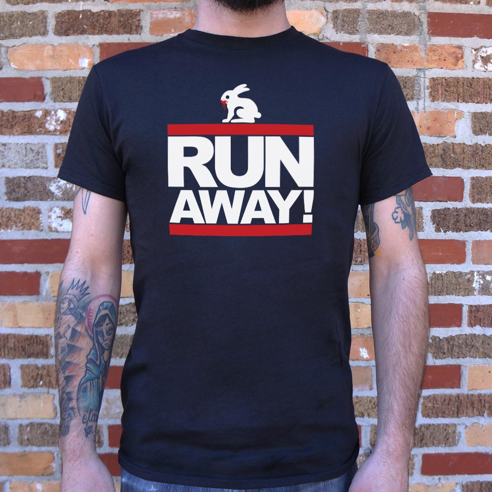 Run Away Rabbit T-Shirt (Mens) - Beijooo