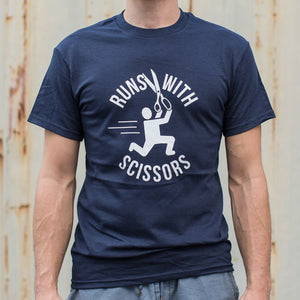 Runs With Scissors T-Shirt (Mens) - Beijooo