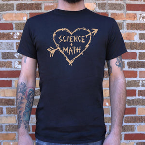 Science Loves Math T-Shirt (Mens) - Beijooo