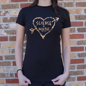 Science Loves Math T-Shirt (Ladies) - Beijooo