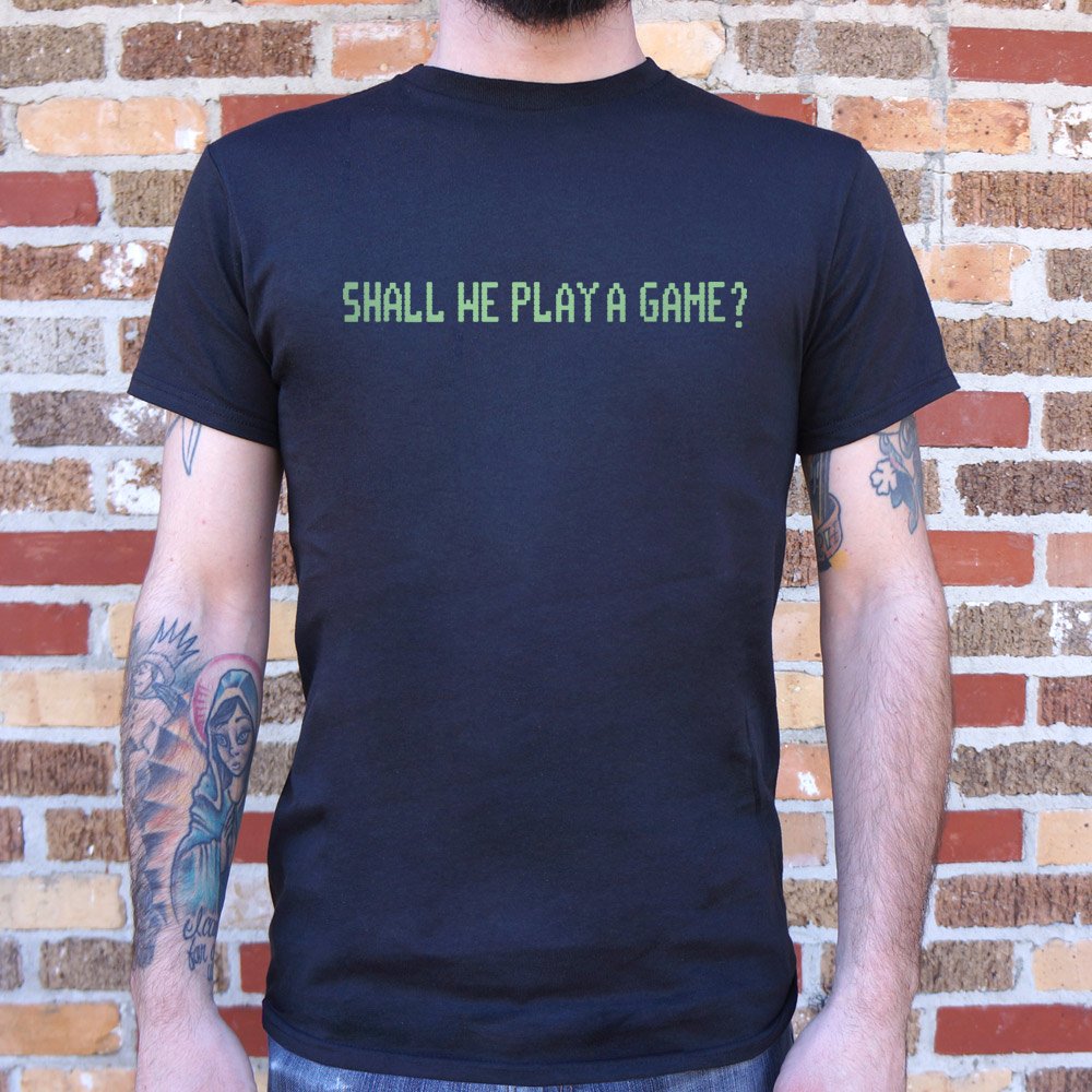 Shall We Play A Game T-Shirt (Mens) - Beijooo