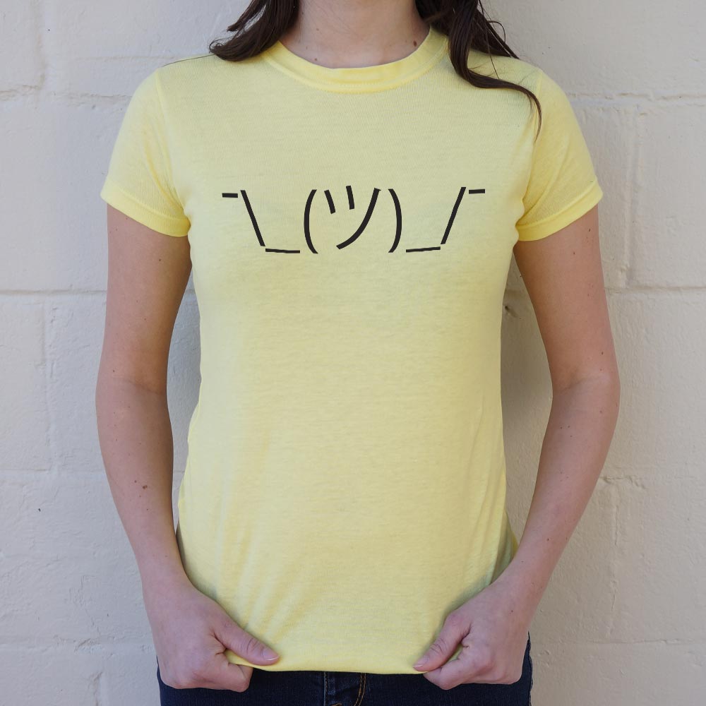 Shrugging Emoji T-Shirt (Ladies) - Beijooo