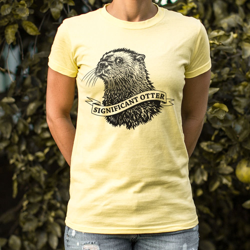 Significant Otter T-Shirt (Ladies) - Beijooo