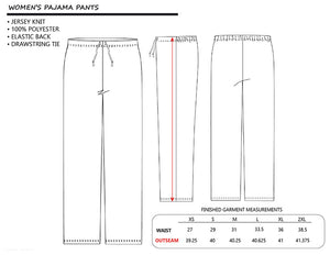 Ladies Pajama Pants with Dogs Pattern - Beijooo