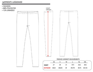 Leggings with Seamless pattern - Beijooo