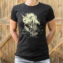 Load image into Gallery viewer, Smashed Guitar T-Shirt (Ladies) - Beijooo