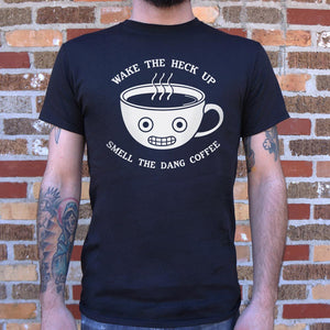 Smell The Coffee T-Shirt (Mens) - Beijooo