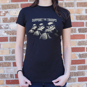 Support The Troops T-Shirt (Ladies) - Beijooo