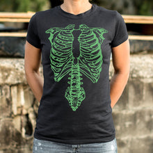 Load image into Gallery viewer, Tap The Spinal Skeleton T-Shirt (Ladies) - Beijooo