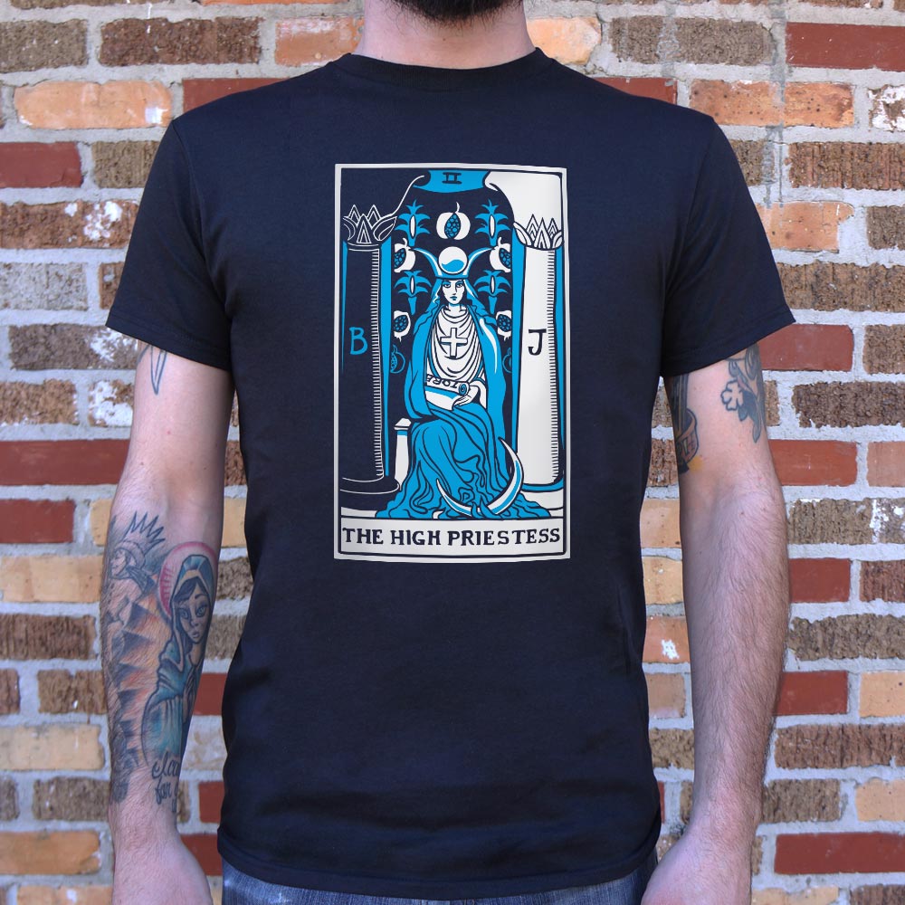 Tarot High Priestess T-Shirt (Mens) - Beijooo