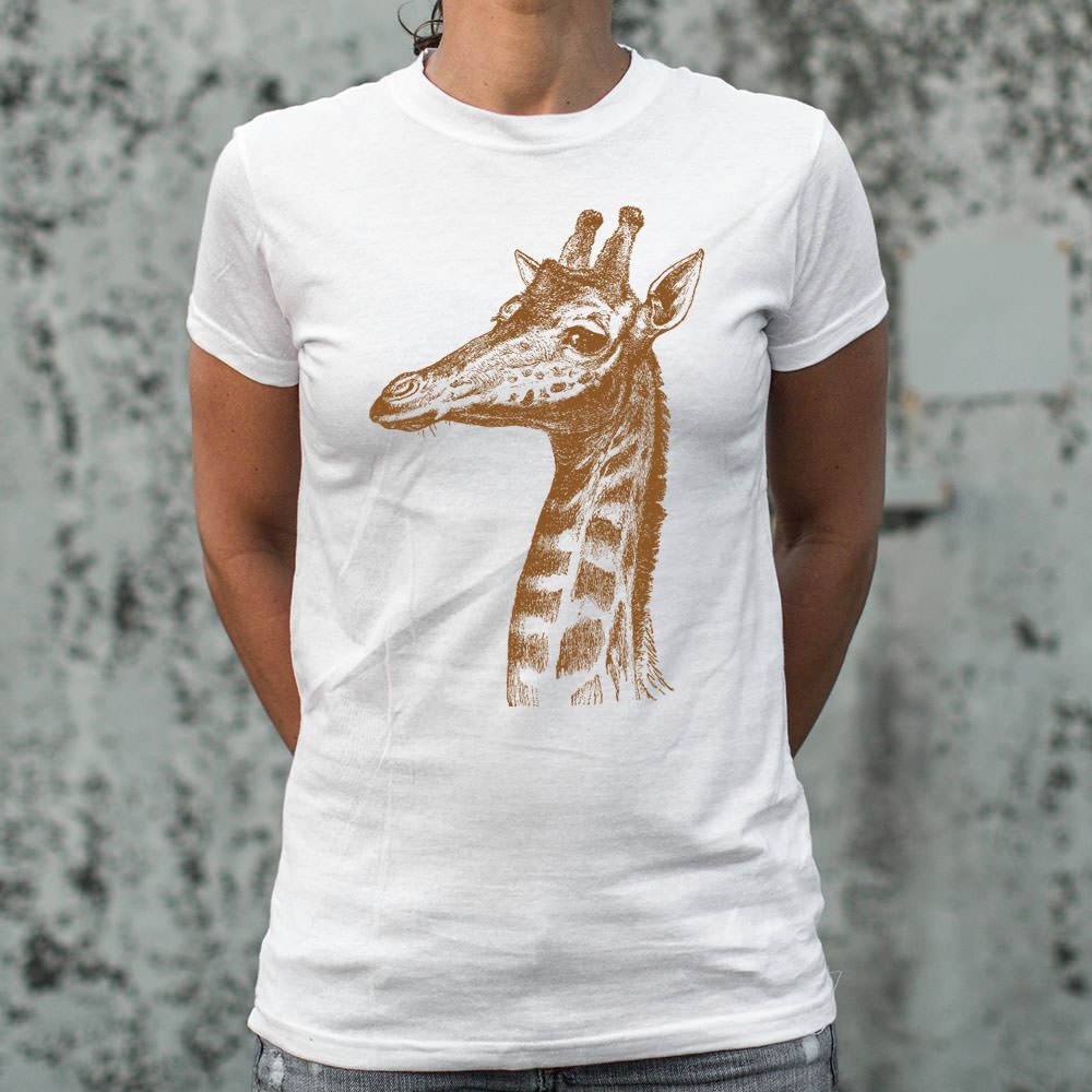 Placid Giraffe T-Shirt (Ladies) - Beijooo