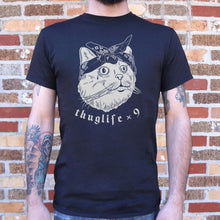 Carregar imagem no visualizador da galeria, Thug Life Cat Times Nine T-Shirt (Mens) - Beijooo