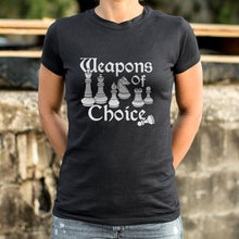 Load image into Gallery viewer, Weapons Of Choice Chess T-Shirt (Ladies) - Beijooo