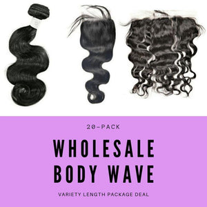 Malaysian Body Wave Variety Length Wholesale Package - Beijooo