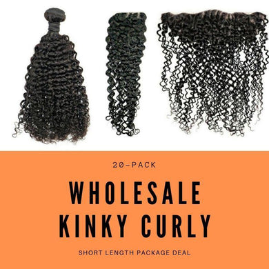 Brazilian Kinky Curly Short Length Package Deal - Beijooo
