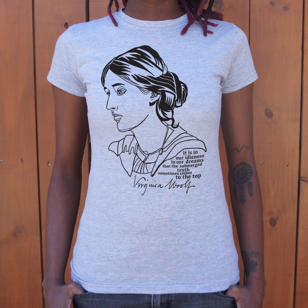 Virginia Woolf Quote T-Shirt (Ladies) - Beijooo